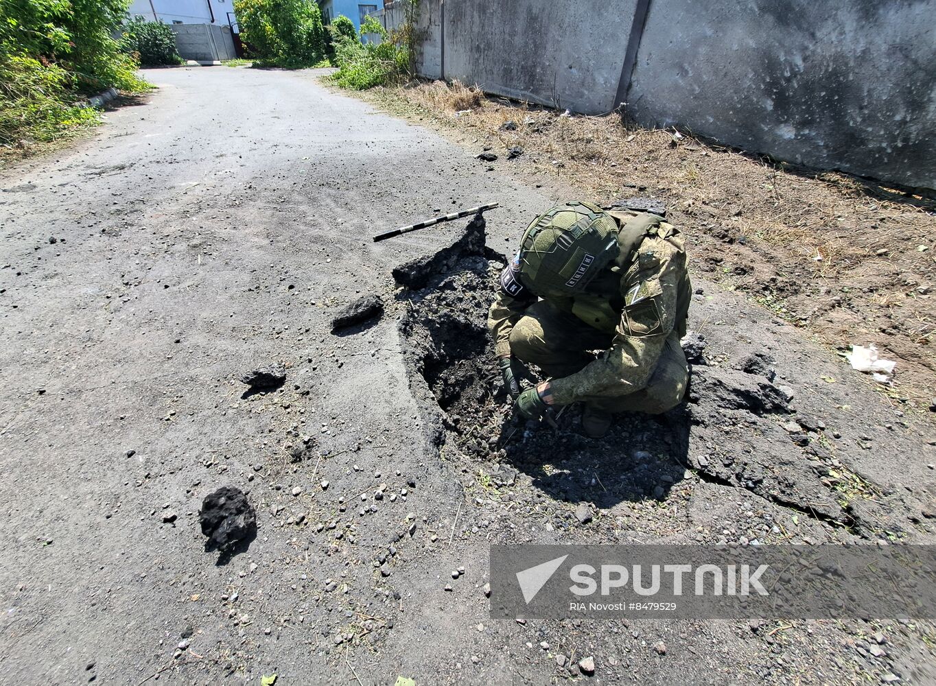 Russia Ukraine Military Operation Shelling