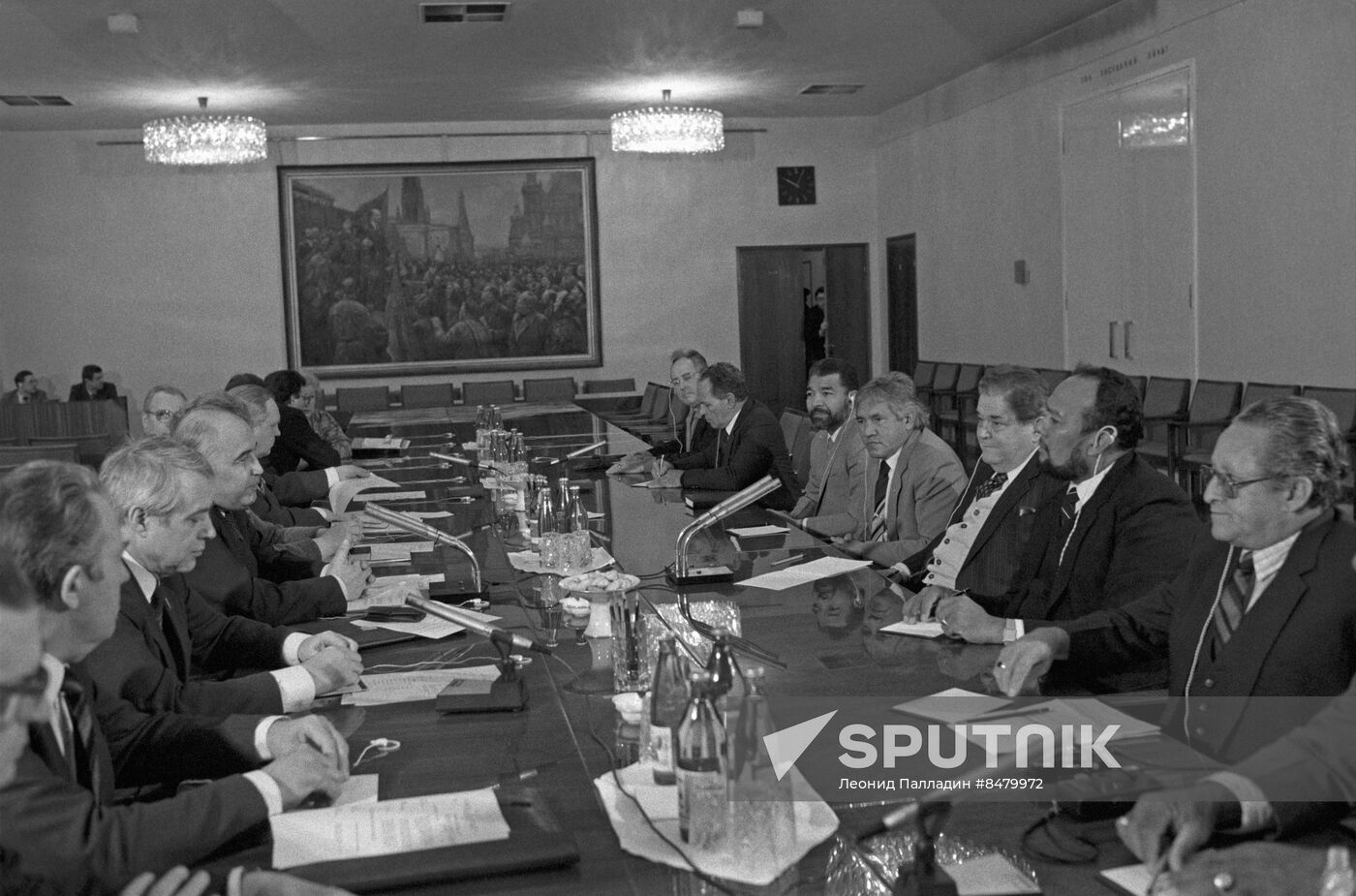 Official visit by delegation of Republic of Panama to USSR