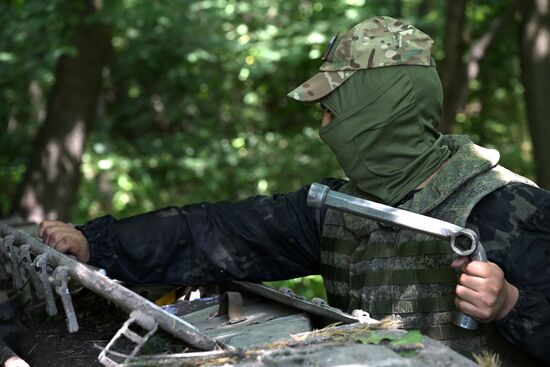 Russia Ukraine Military Operation Thermobaric Rocket Launcher