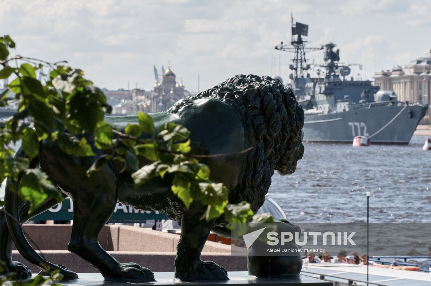 Russia Navy Day Preparations