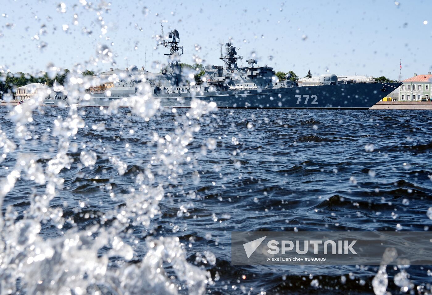 Russia Navy Day Preparations