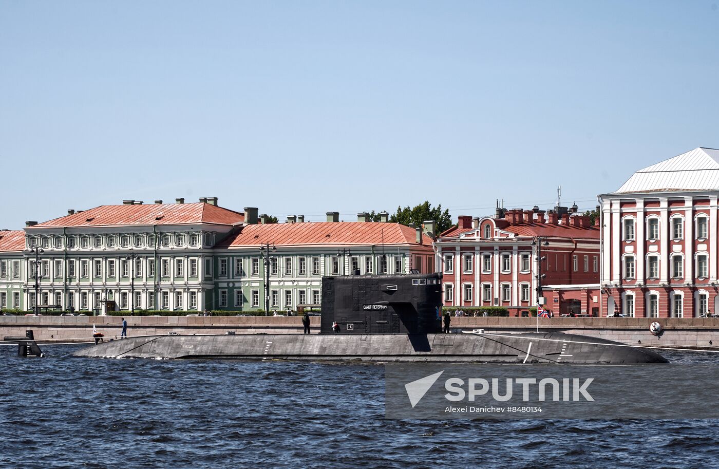 Russia Navy Day Preparations