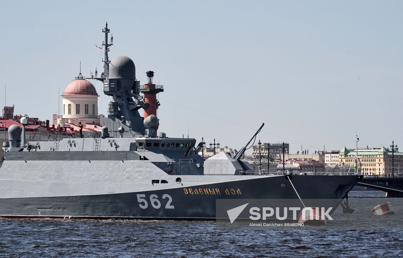 Russia Navy Day Preparations