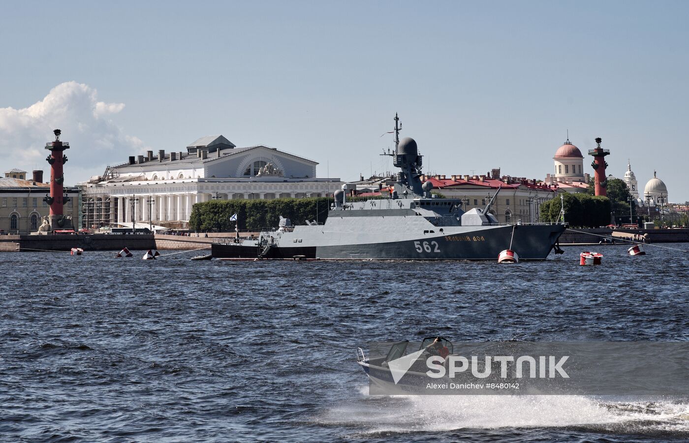 Russia Navy Day Preparations