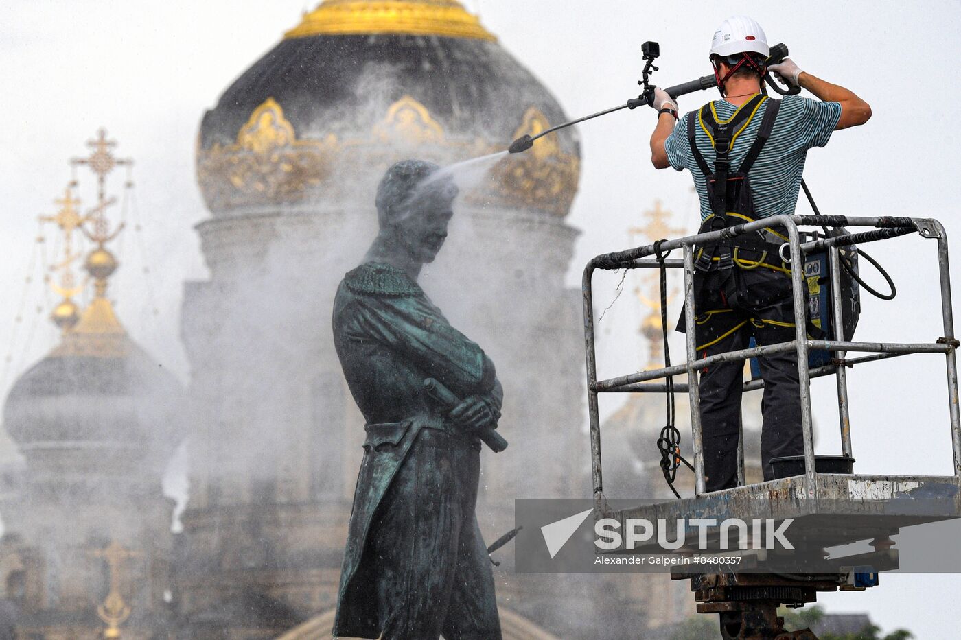 Russia Navy Day Preparations