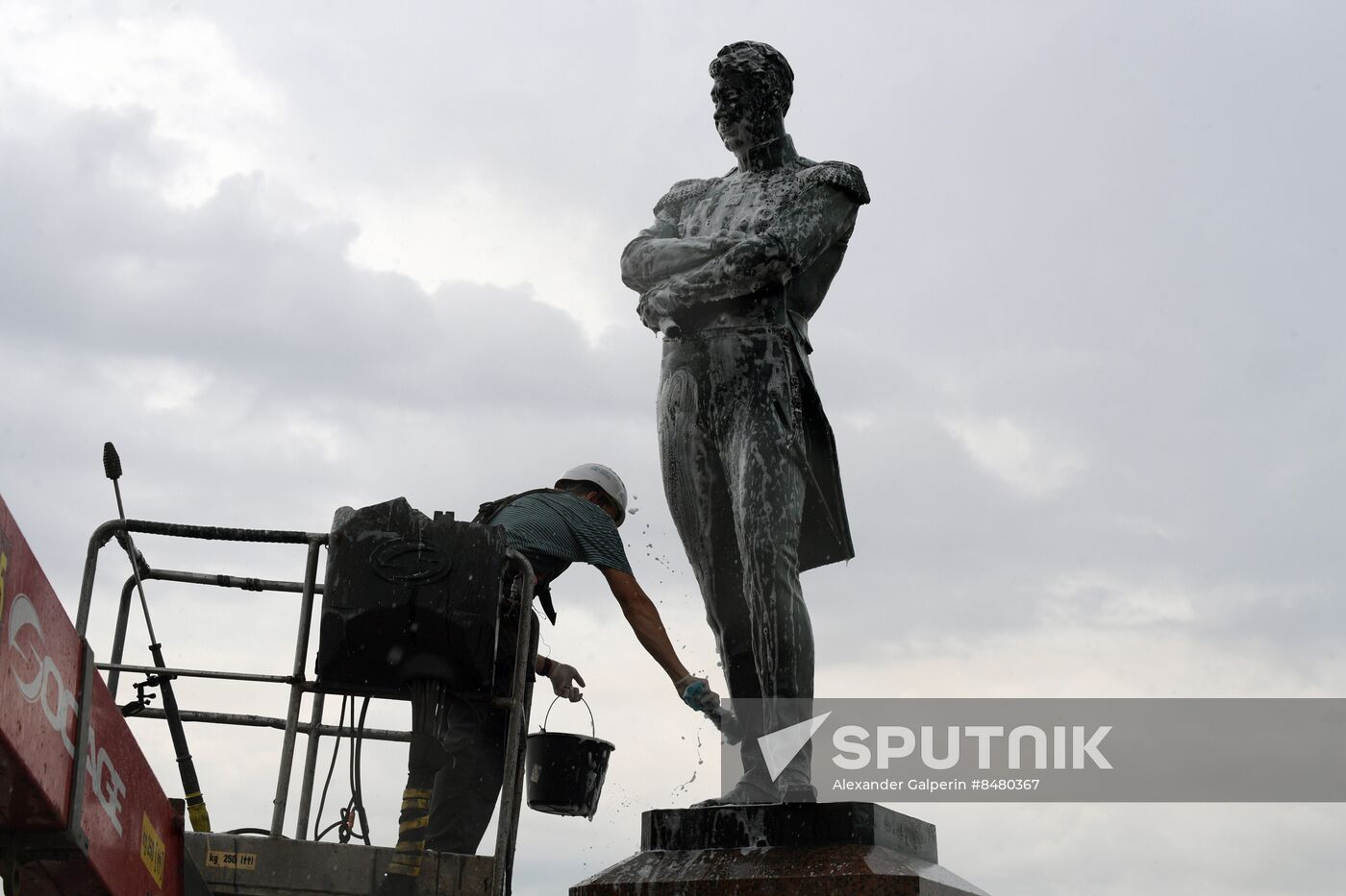 Russia Navy Day Preparations