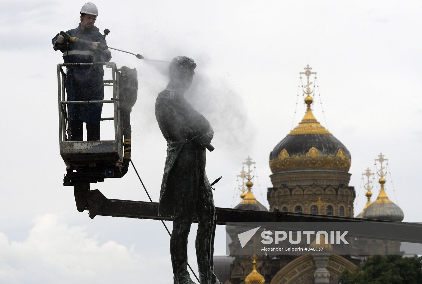 Russia Navy Day Preparations