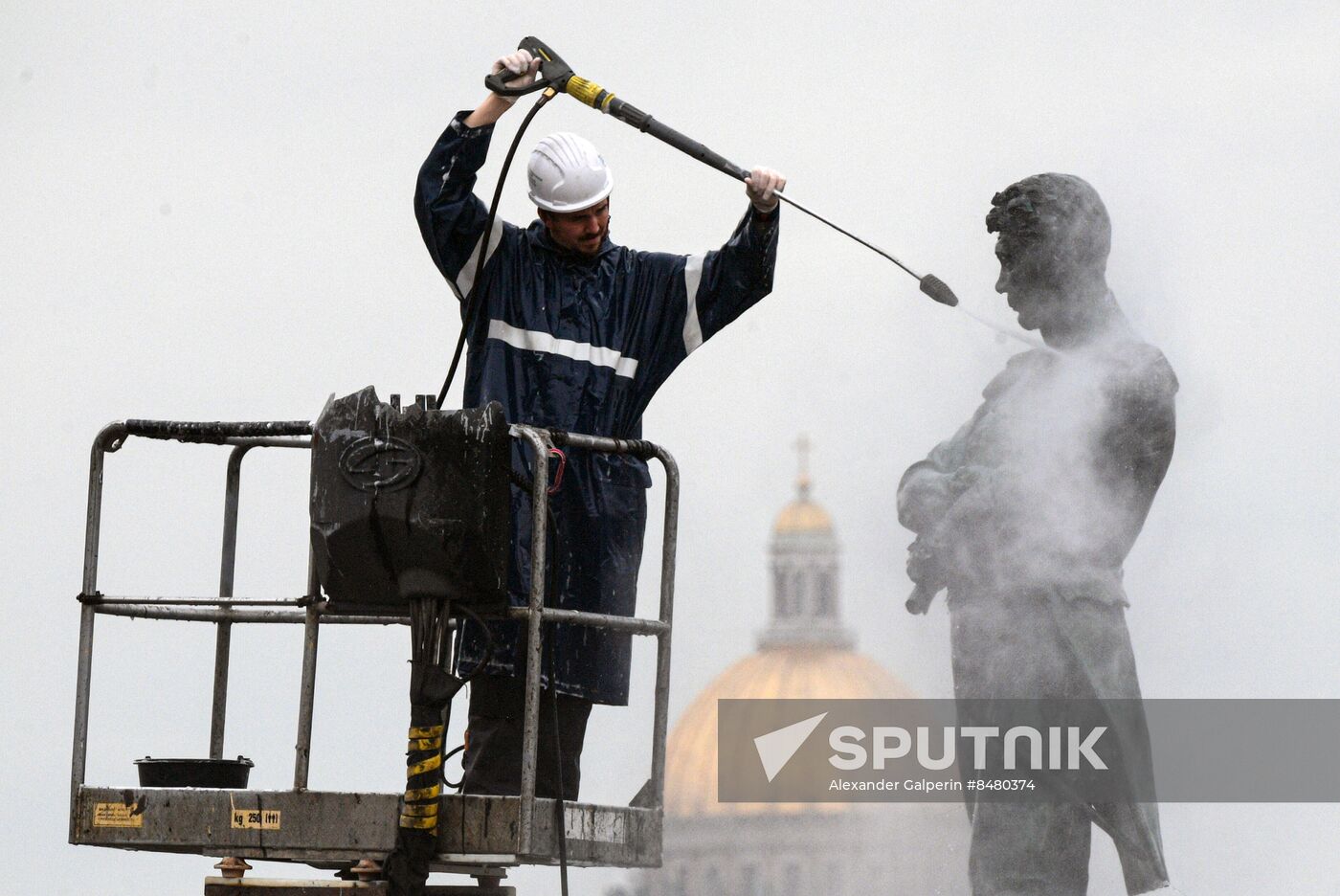 Russia Navy Day Preparations