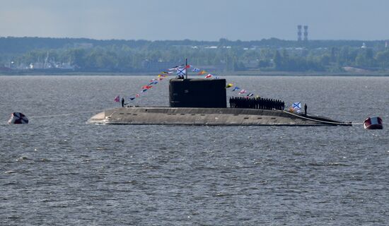 Russia Navy Day Parade Rehearsal