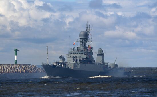 Russia Navy Day Parade Rehearsal