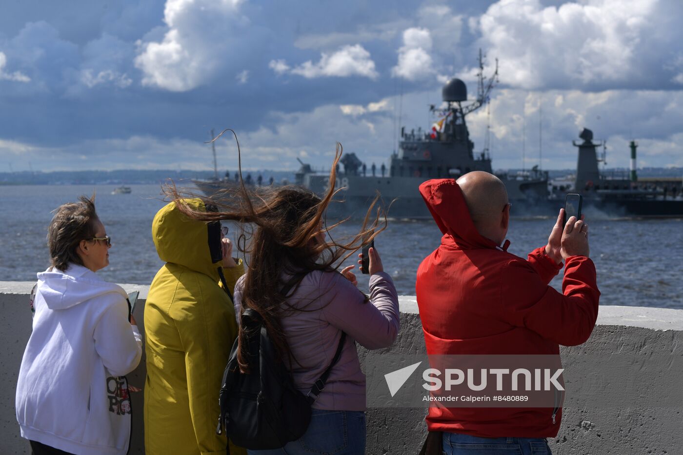 Russia Navy Day Parade Rehearsal