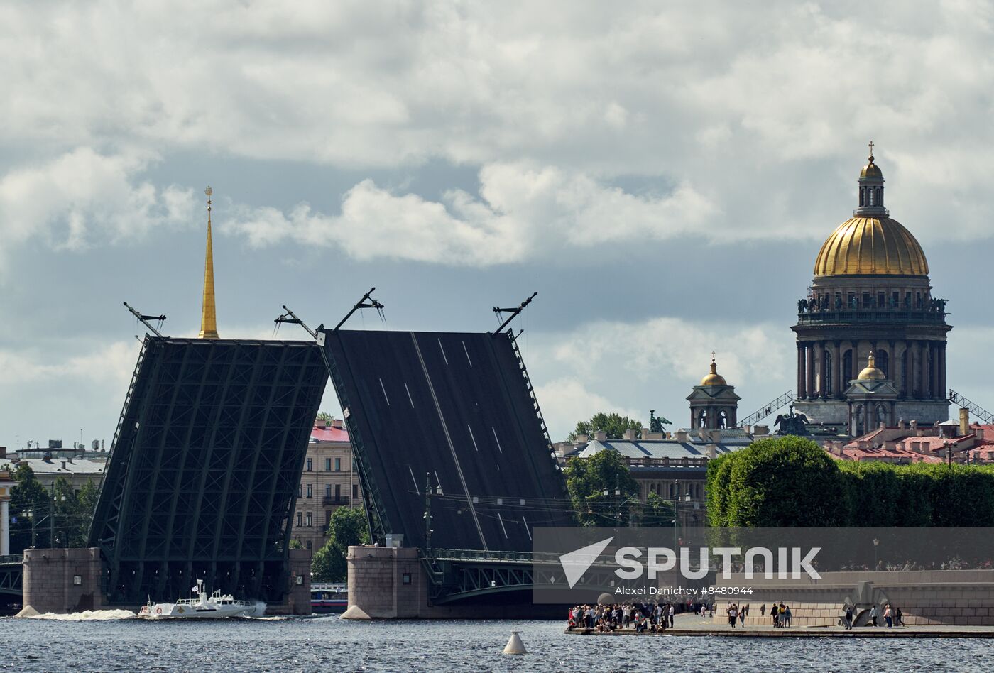 Russia Navy Day Parade Rehearsal