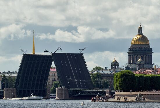 Russia Navy Day Parade Rehearsal