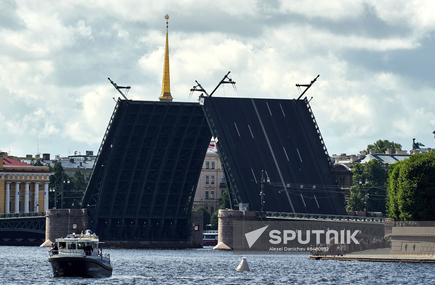 Russia Navy Day Parade Rehearsal