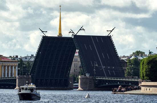 Russia Navy Day Parade Rehearsal