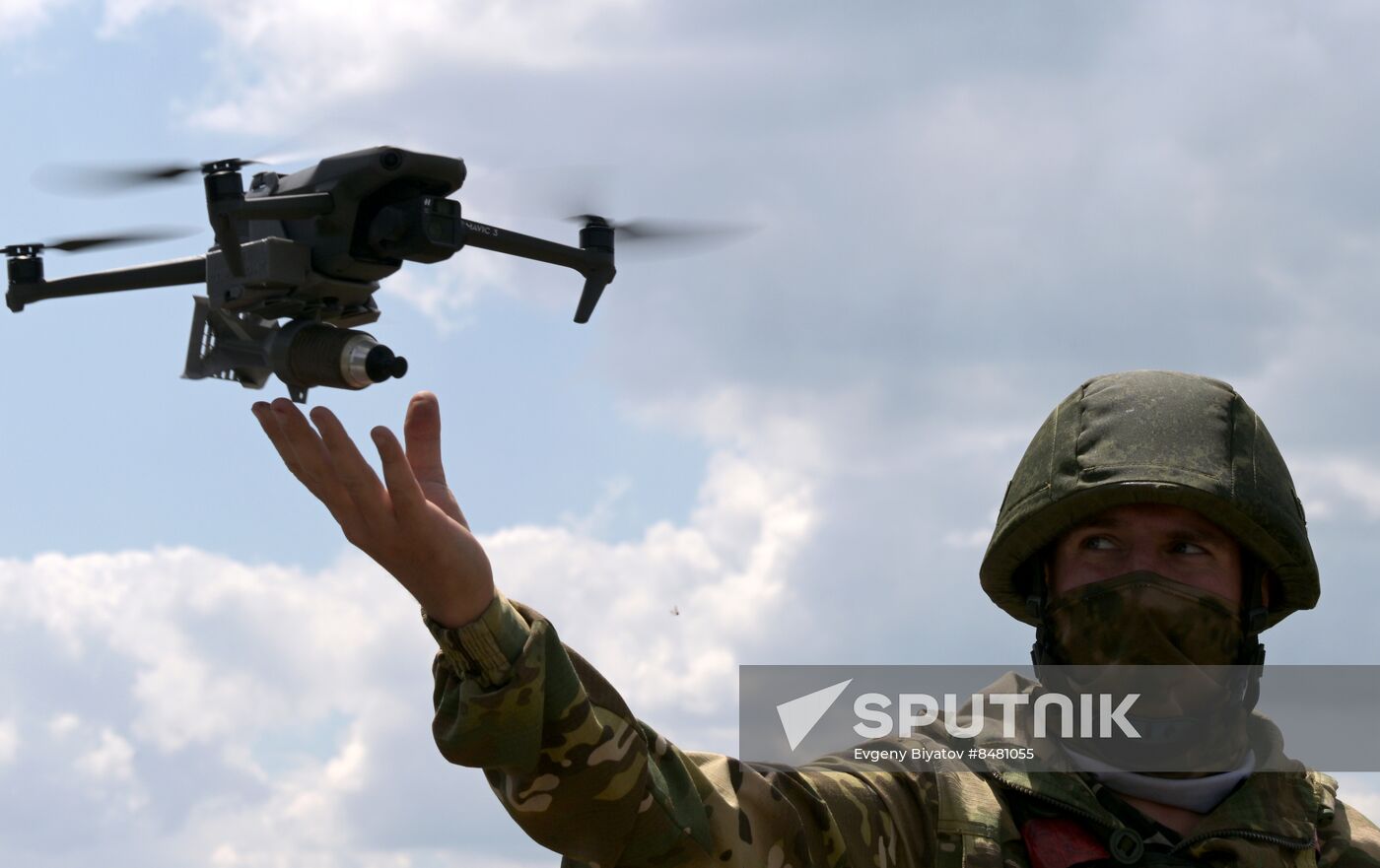 Russia Ukraine Military Operation UAV Training