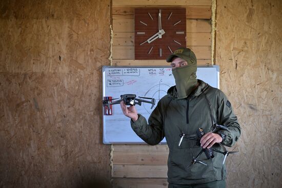Russia Ukraine Military Operation UAV Training