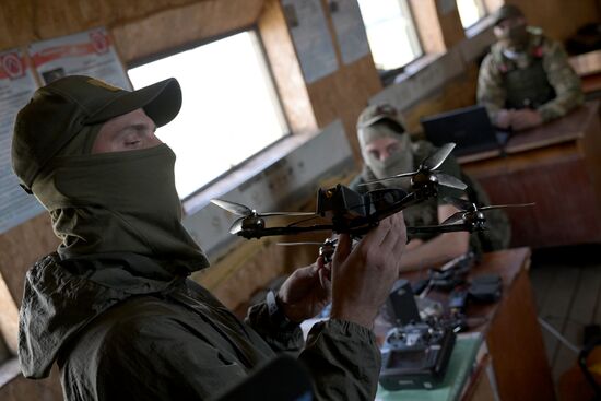 Russia Ukraine Military Operation UAV Training
