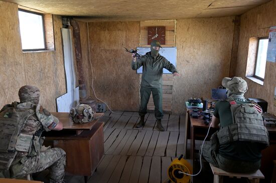 Russia Ukraine Military Operation UAV Training