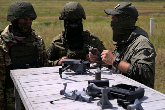 Russia Ukraine Military Operation UAV Training