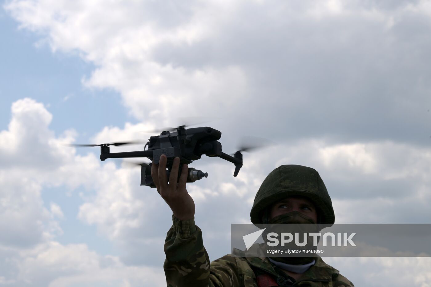 Russia Ukraine Military Operation UAV Training