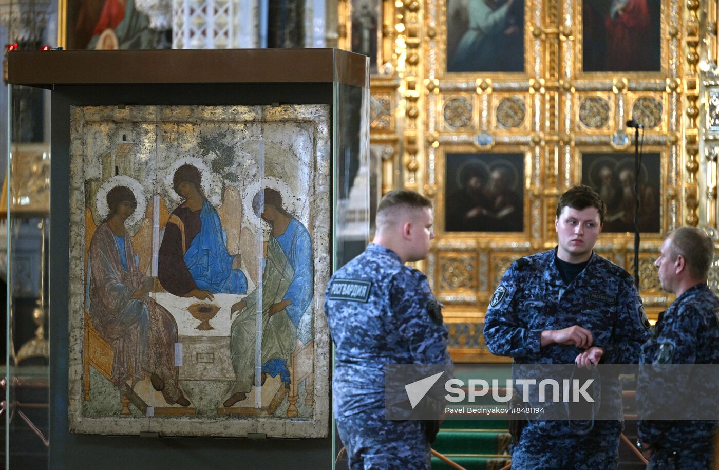 Russia Religion Trinity Icon