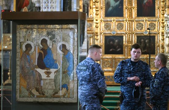 Russia Religion Trinity Icon