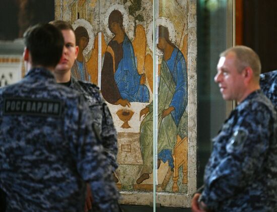 Russia Religion Trinity Icon