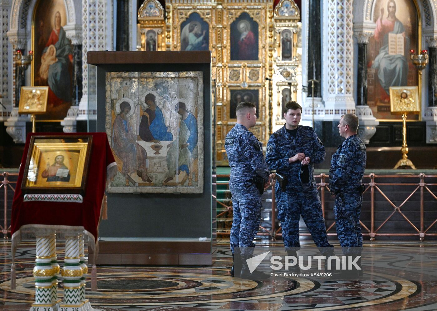 Russia Religion Trinity Icon