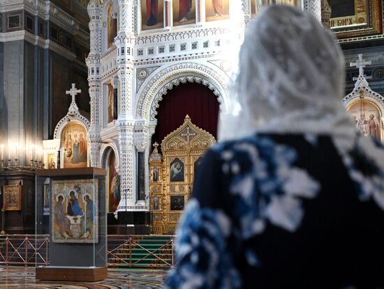 Russia Religion Trinity Icon