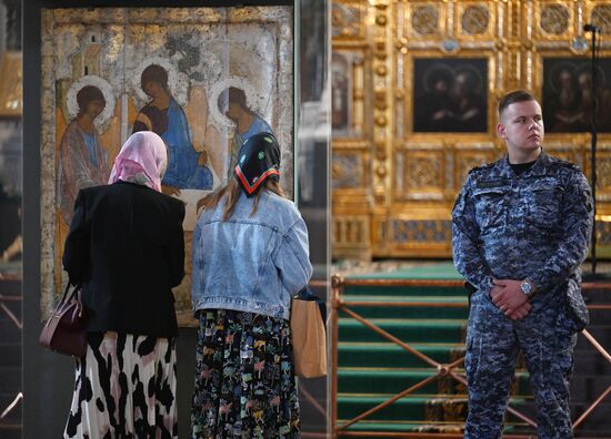 Russia Religion Trinity Icon