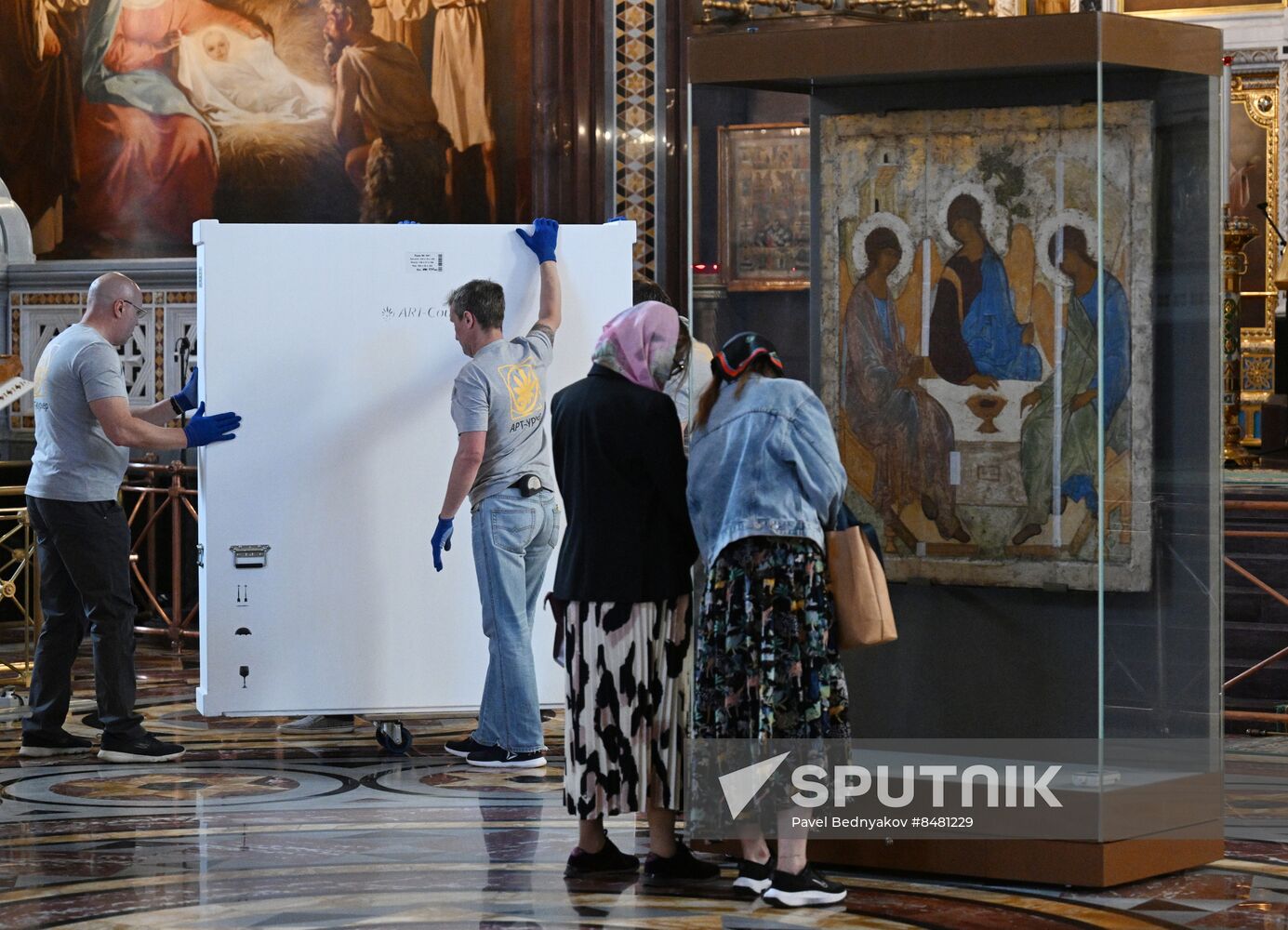 Russia Religion Trinity Icon