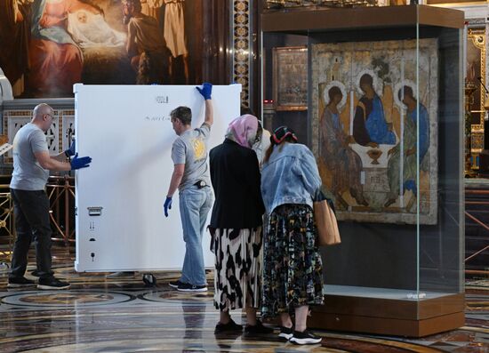 Russia Religion Trinity Icon