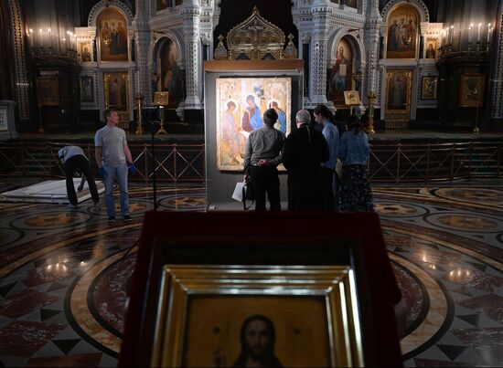 Russia Religion Trinity Icon