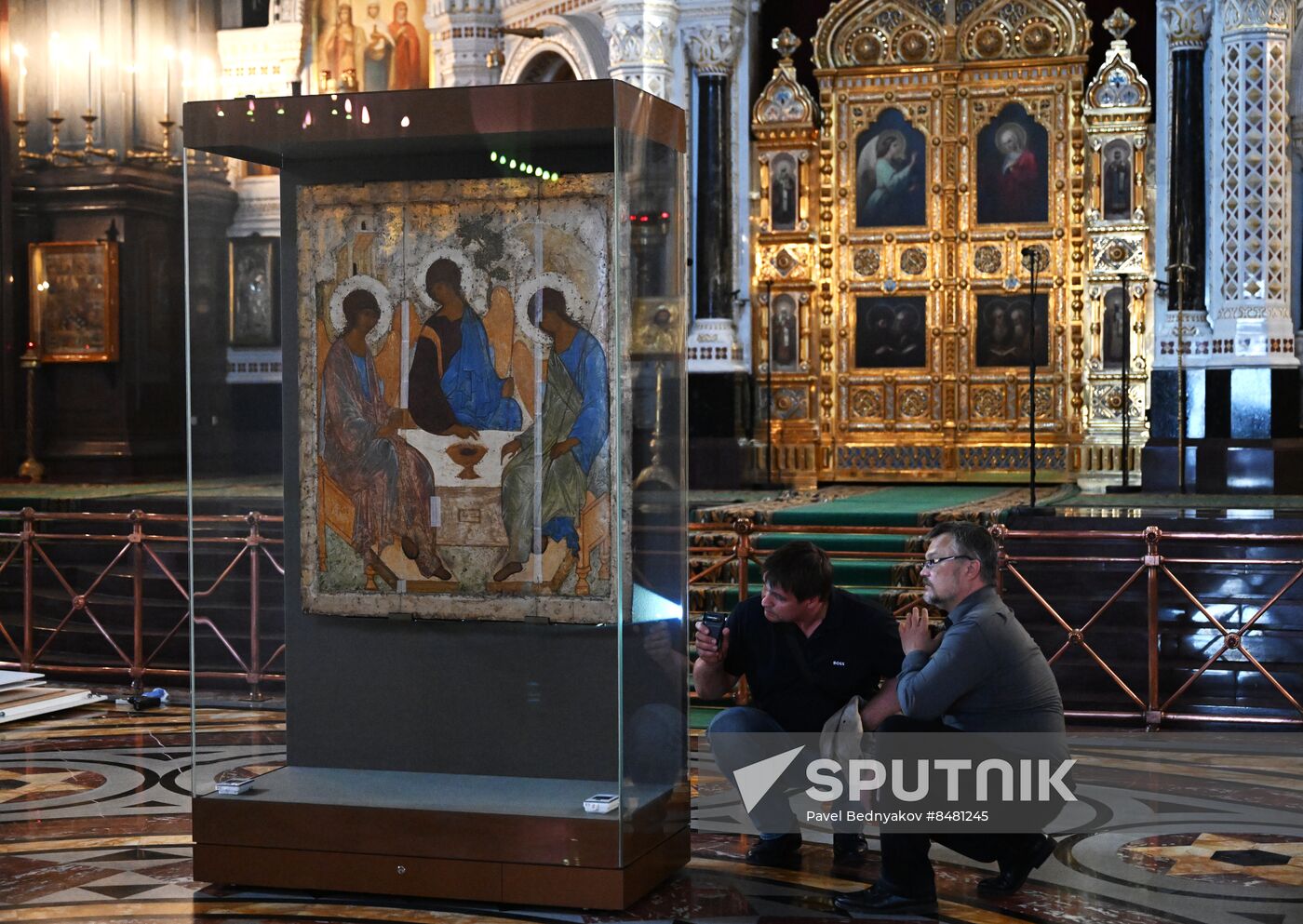 Russia Religion Trinity Icon