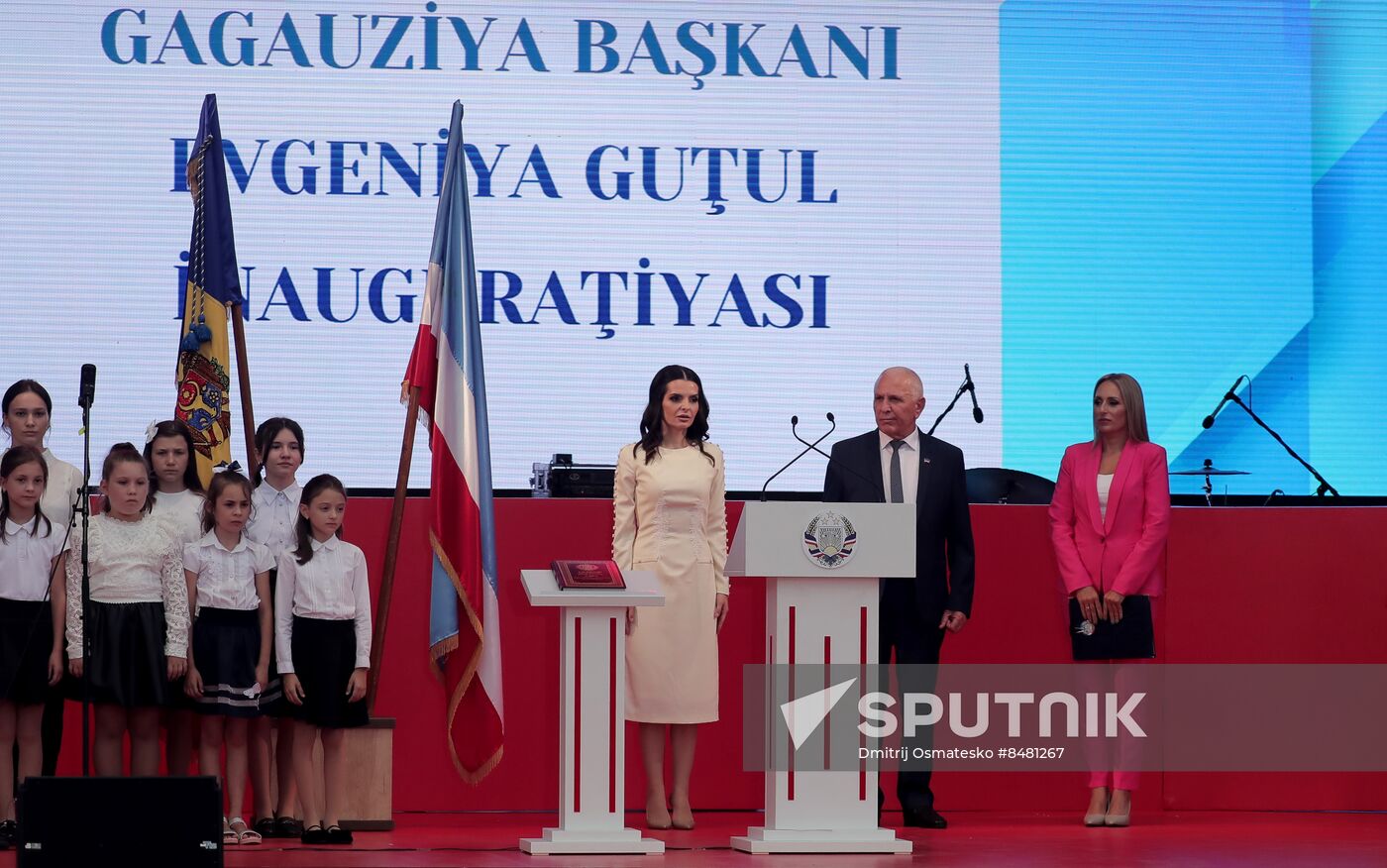 Moldova Gagauzia Governor Inauguration