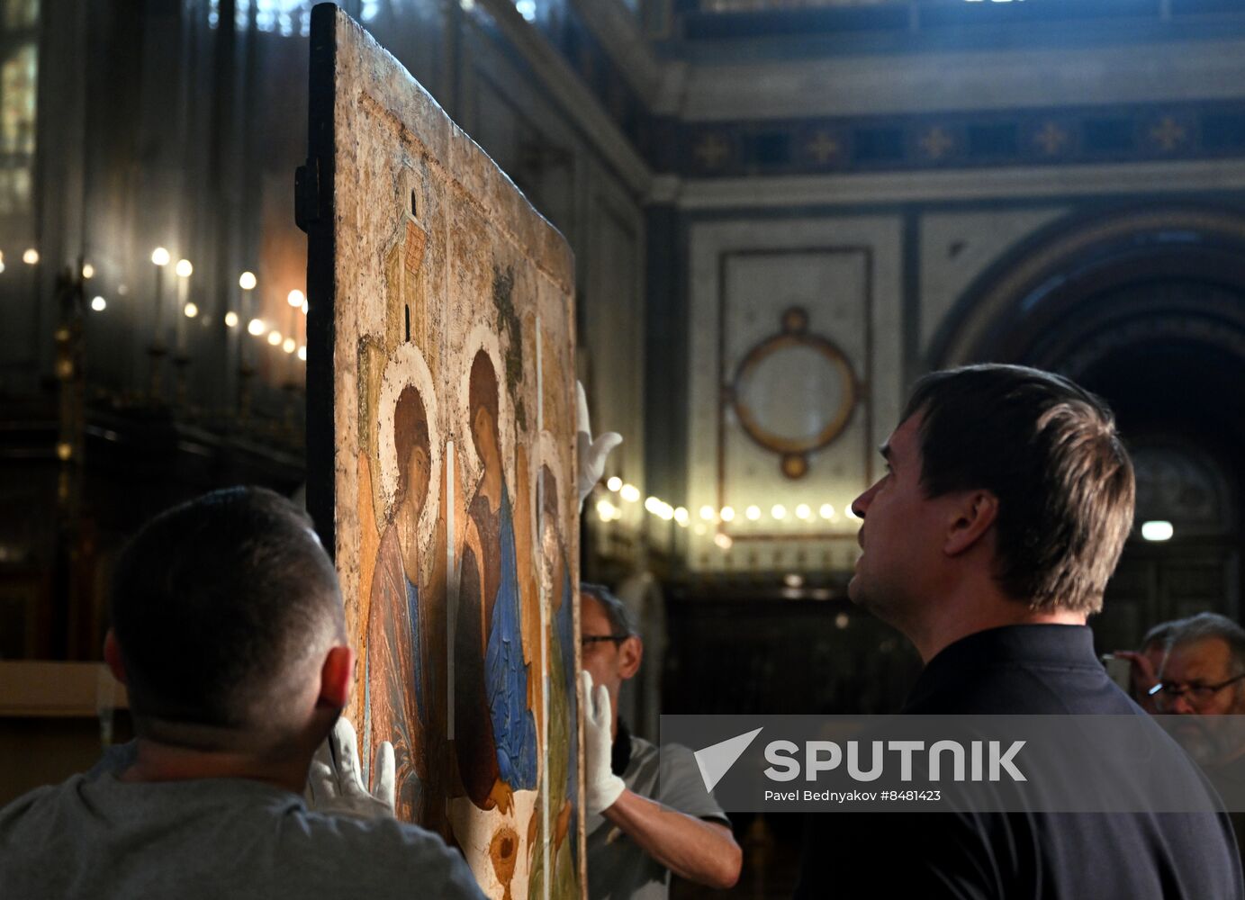 Russia Religion Trinity Icon