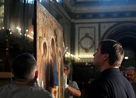 Russia Religion Trinity Icon