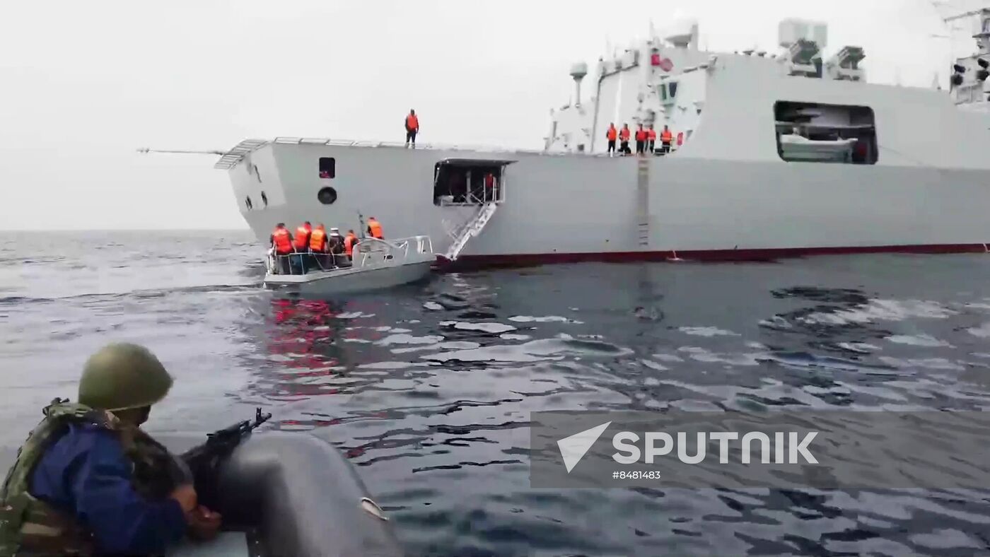 China Russia Naval Drills