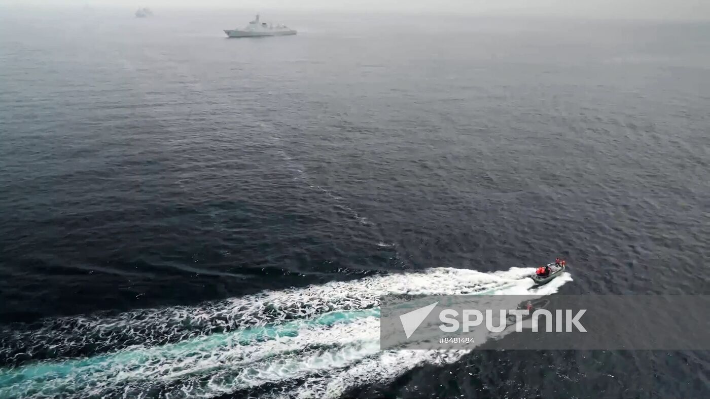 China Russia Naval Drills