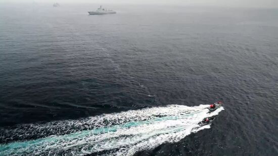 China Russia Naval Drills