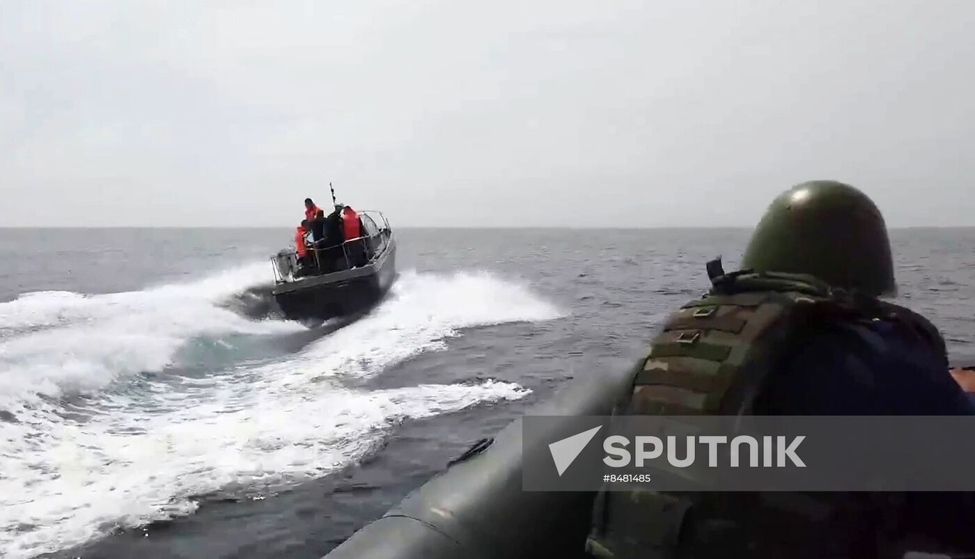 China Russia Naval Drills