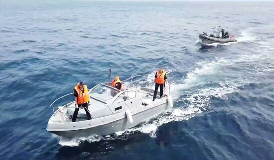 China Russia Naval Drills
