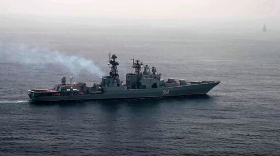 China Russia Naval Drills