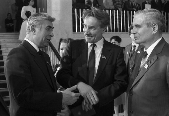 Soviet scientist Viktor Trefilov