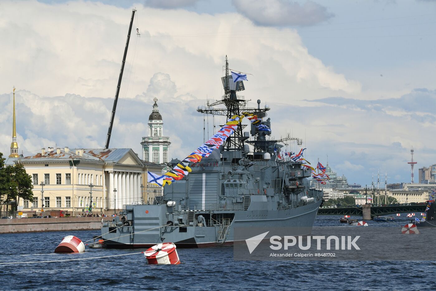 Russia Navy Day Parade Rehearsal