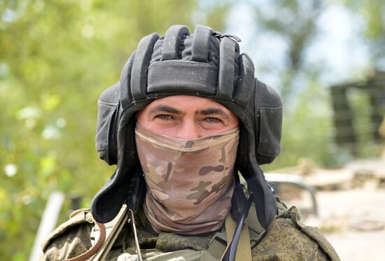 Russia Ukraine Military Operation Volunteers Training