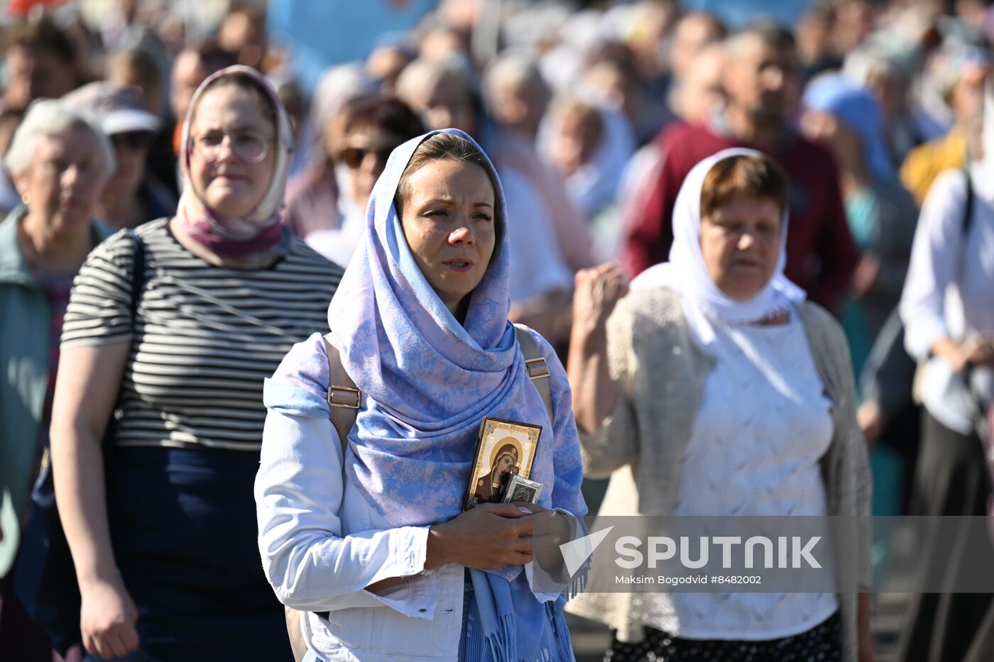 Russia Religion Kazan God Mother Icon Feast
