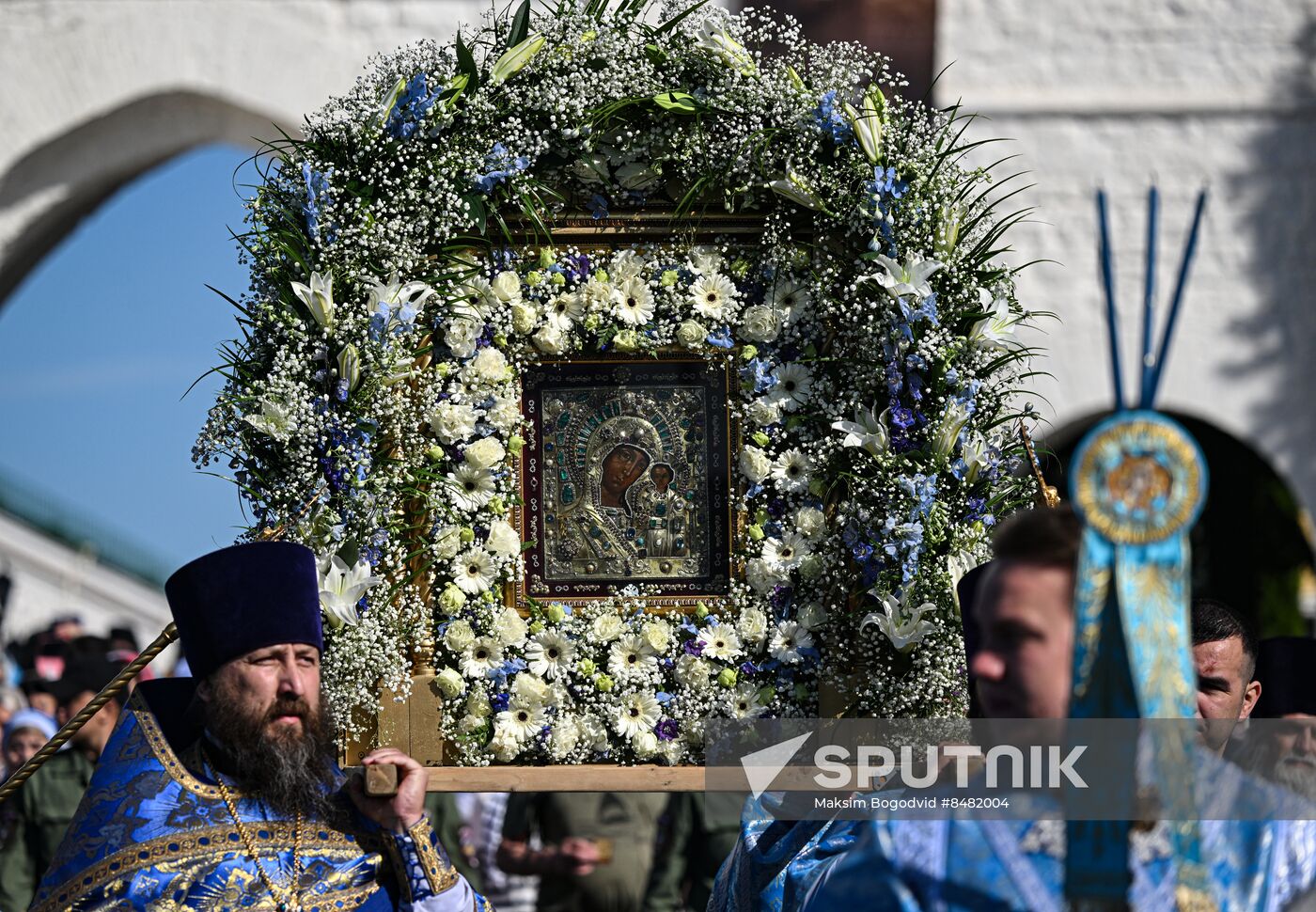 Russia Religion Kazan God Mother Icon Feast