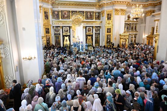 Russia Religion Kazan God Mother Icon Feast